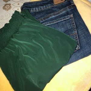 Bundle 2 items- AE jeans and top